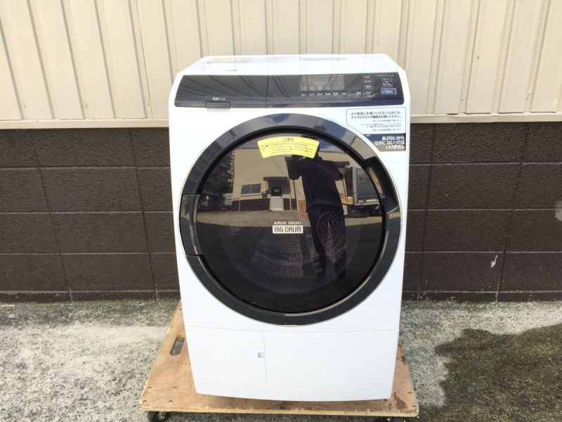 Hitachi Máy Giặt/Sấy Lồng giặt Lớn Lồng giặt 10kg/Giặt ~ Sấy 6kg Bàn là gió mở tráiBD-SG100EL W Màu trắng W Màu trắng