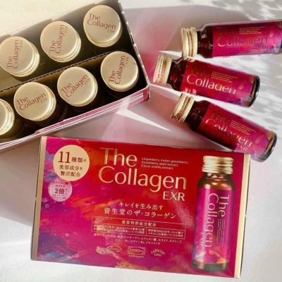 The Collagen Shiseido EXR, nước uống collagen đẹp da Nhật 11(TRÊN 40 TUỔI)
