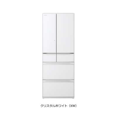 Tủ Lạnh Hitachi 520L 6 Cửa Kính Cường Lực Cửa Đôi Thân Chính Sản xuất tại Nhật Bản Rộng 65.0cm Ướp Lạnh Toàn Bộ R-HW52K XW Trắng Pha Lê
