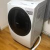 Hitachi Drum Washer Sấy Giặt 11kg/Sấy 6kg White Big Drum BD-SX110GL W Left Open
