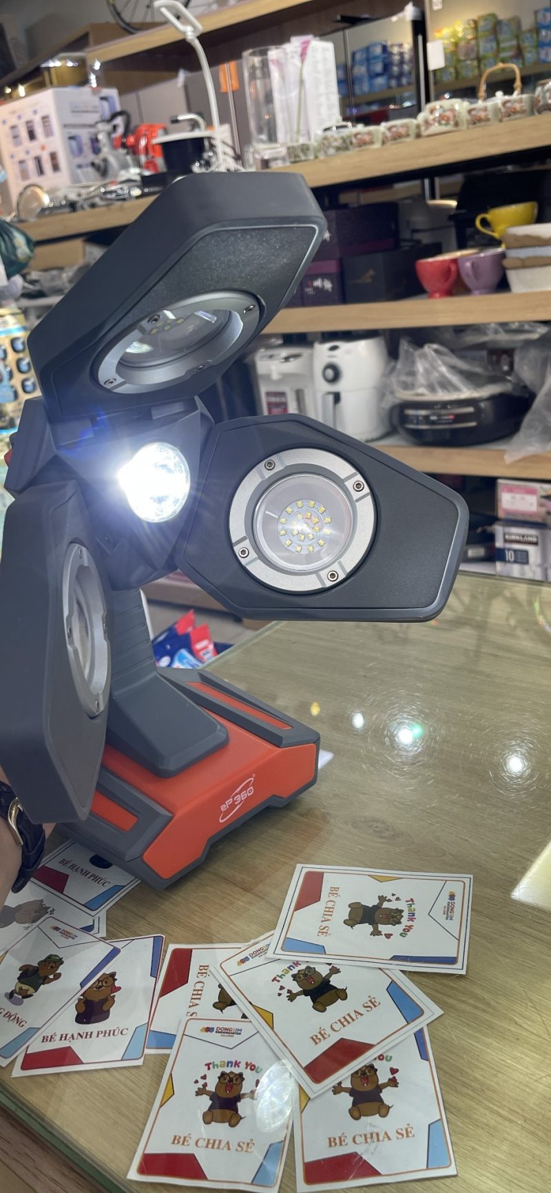 Đèn làm việc và đèn pha LED eP 360 mới 4000 Lumens siêu sáng